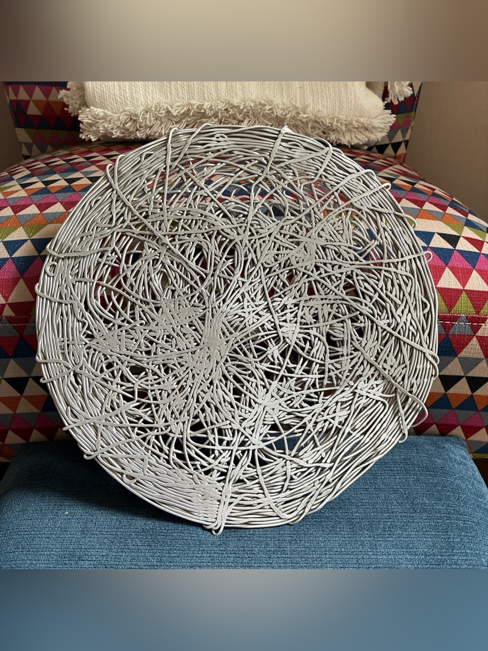 Michael Aram Scribble plate 12”